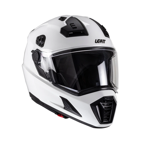 Leatt ADV 8.5 motorcycle helmet adventure ECE 22.06 with photochromic visor White