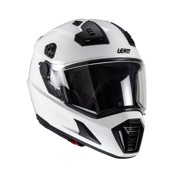 Leatt ADV 8.5 Motorradhelm Adventure ECE 22.06 mit photochromem Visier, Weiß