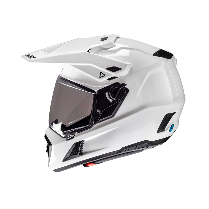 Leatt ADV 8.5 Motorradhelm Adventure ECE 22.06 mit photochromem Visier, Weiß