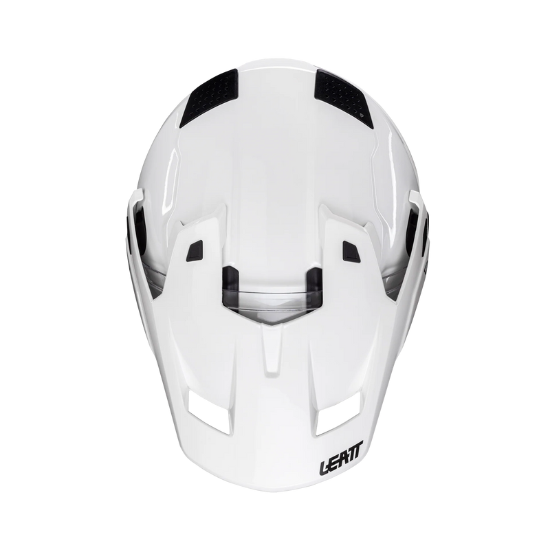 Leatt ADV 8.5 Motorradhelm Adventure ECE 22.06 mit photochromem Visier, Weiß