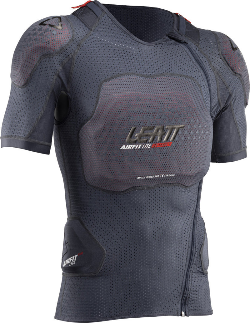 Leatt Body Tee 3DF AirFit Lite Evo Schwarz