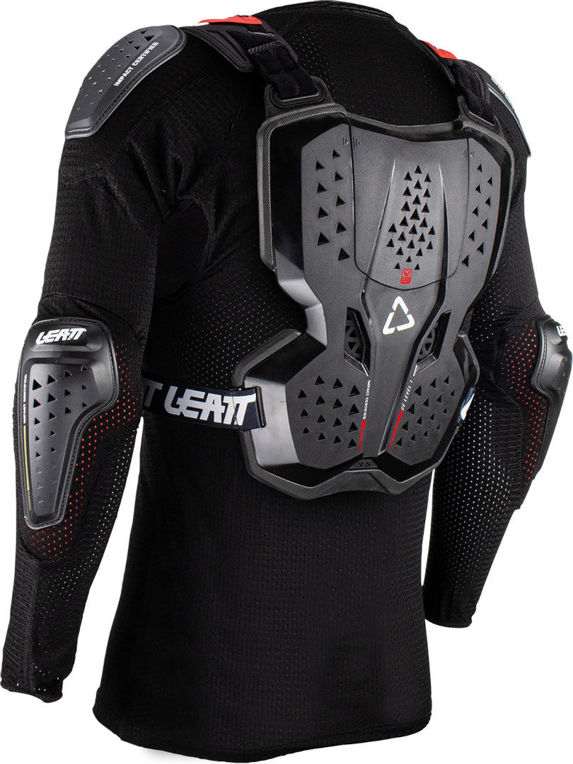 Junior Leatt Body Protector 3.5 Black/Red For Kids