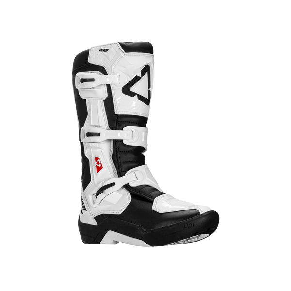 Leatt Moto 3.5 Junior Motorlaarzen Kinderen Wit