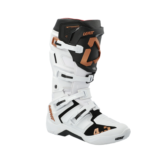 Leatt Moto 4.5 Motorradstiefel – Motocross-Stiefel Weiß