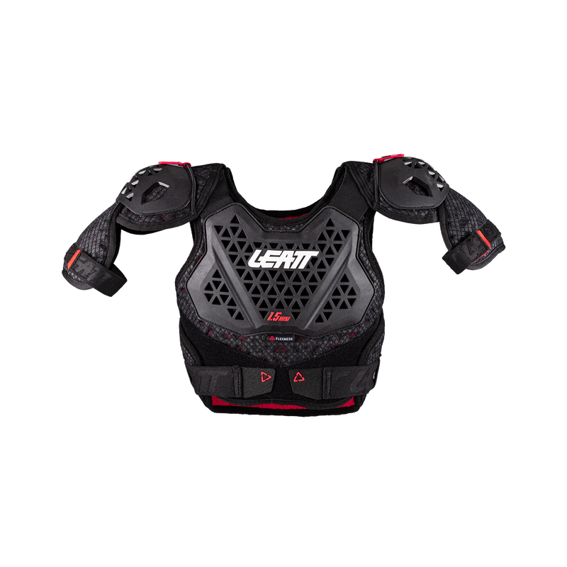 Leatt 1.5 Pro Mini Junior Borstbeschermer Zwart, productfoto 1