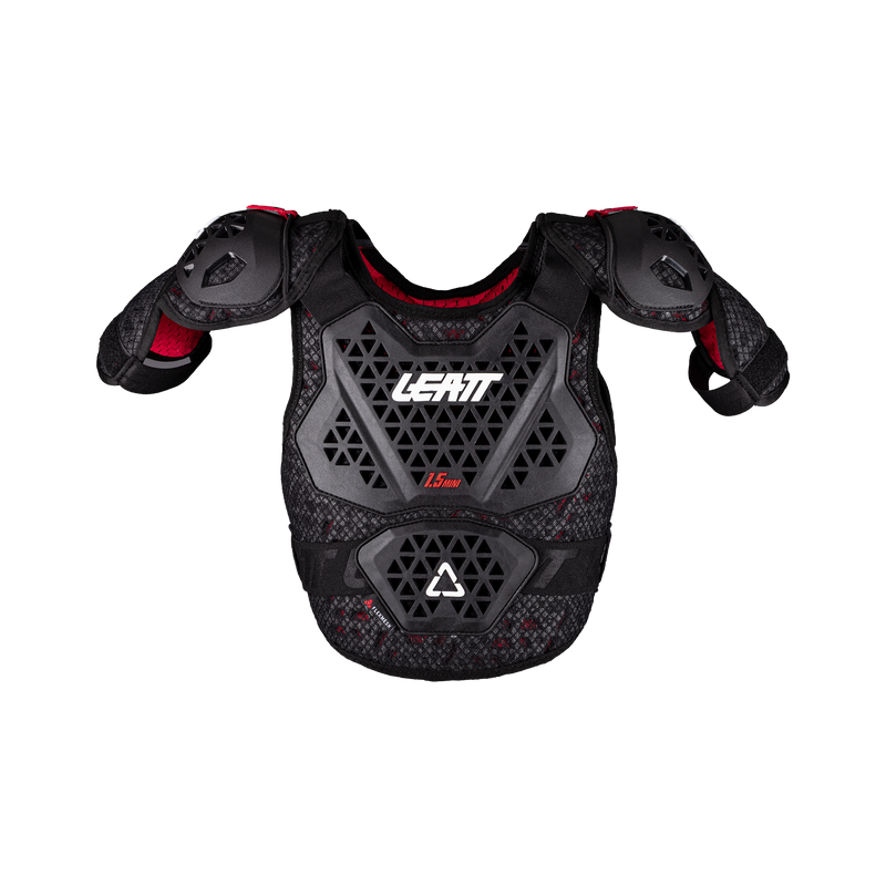 Leatt 1.5 Pro Mini Junior Borstbeschermer Zwart, productfoto 2