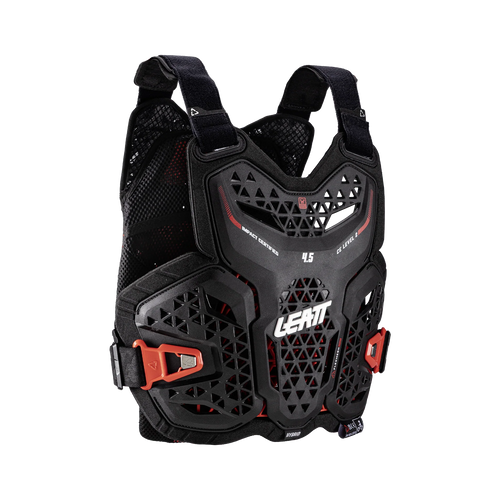 Junior Leatt Chest Protector 4.5 Hybrid Zwart For Kids
