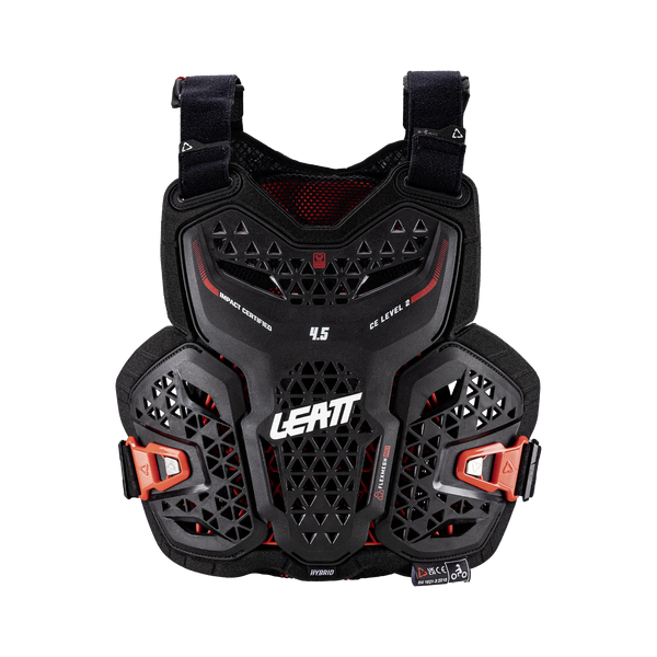 Leatt Chest Protector 4.5 Hybrid Zwart Junior