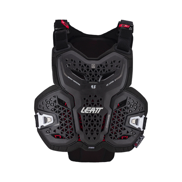 Leatt Chest Protector 4.5 Hybrid Zwart