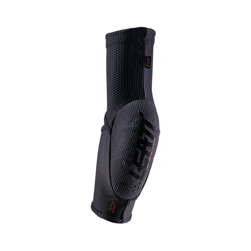 Leatt 3DF 5.0 Evo Mini Junior Elleboogbeschermers Zwart, productfoto 1