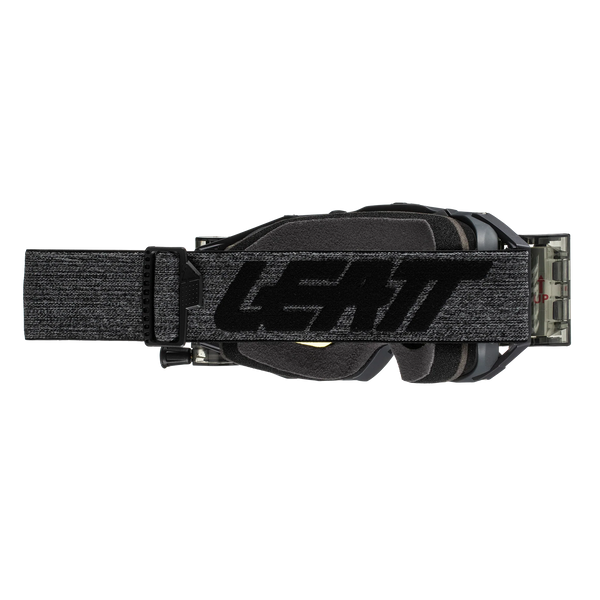 Leatt Velocity 6.5 Roll-Off Crossbrille Graphene Grey/Yellow – Bulletproof MX & Enduro Goggle 70% VLT