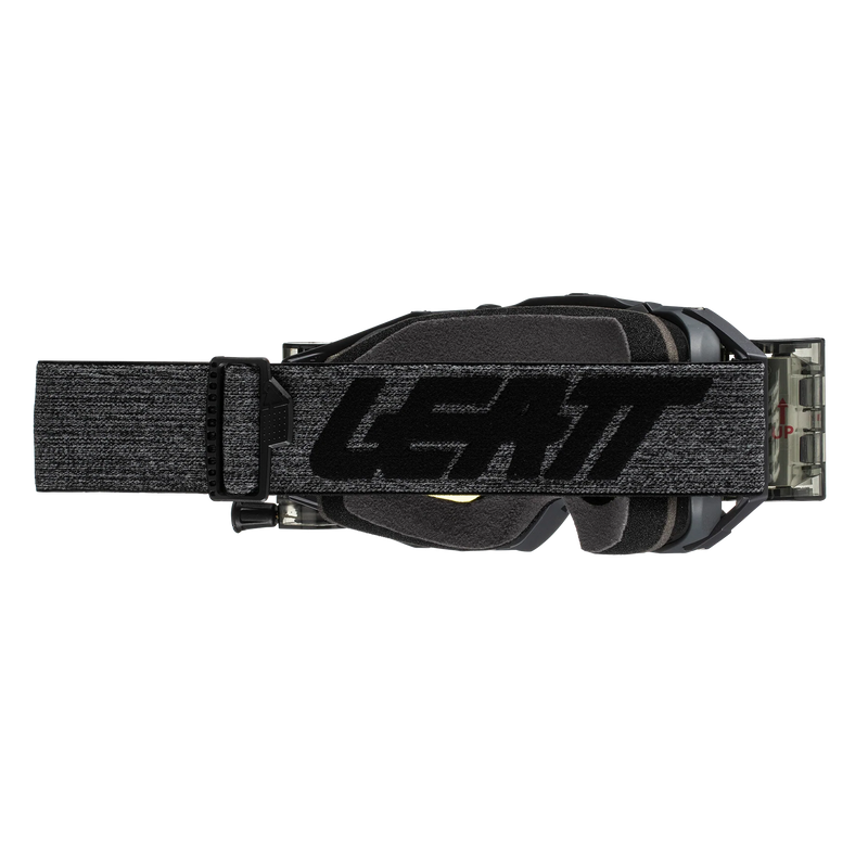 Leatt Velocity 6.5 Roll-Off Cross Goggles Graphene Grey/Yellow – Bulletproof MX & Enduro Goggles 70% VLT