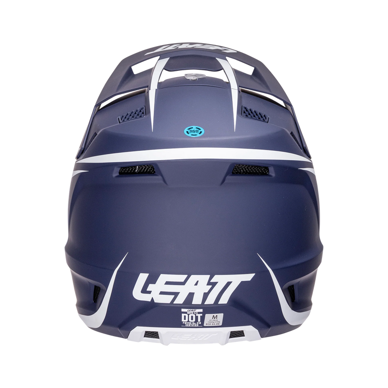 Leatt 3.5 Motorradhelm-Set ECE 22.06 mit Brille, blau