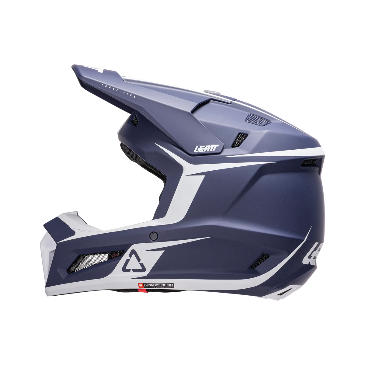 Leatt 3.5 Motorradhelm-Set ECE 22.06 mit Brille, blau