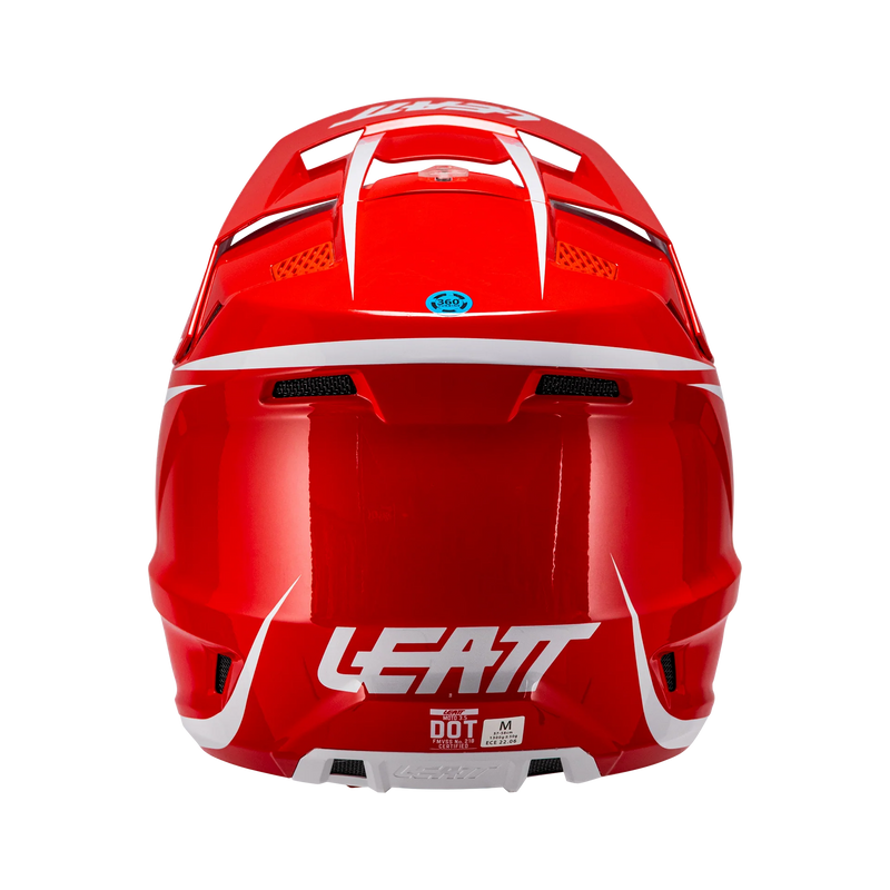 Leatt 3.5 motorcycle helmet kit ECE 22.06 with goggles Red