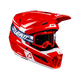 Leatt 3.5 motorhelm kit ECE 22.06 met goggles Rood