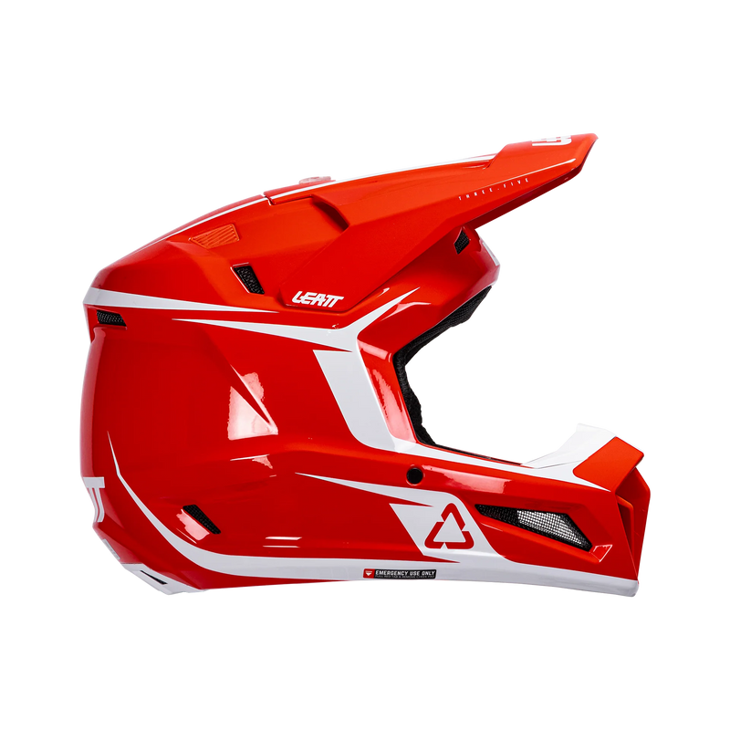 Leatt 3.5 motorcycle helmet kit ECE 22.06 with goggles Red