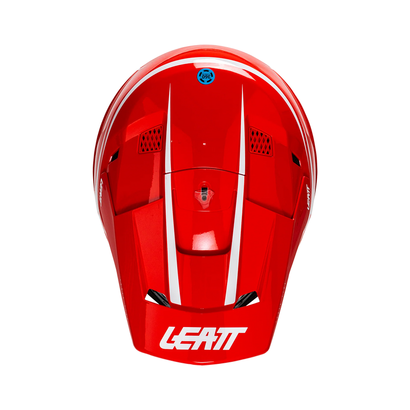 Leatt 3.5 motorcycle helmet kit ECE 22.06 with goggles Red