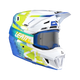 Leatt Moto 7.5 motorhelm kit ECE 22.06 met Velocity 4.5 goggles Pixel Blauw