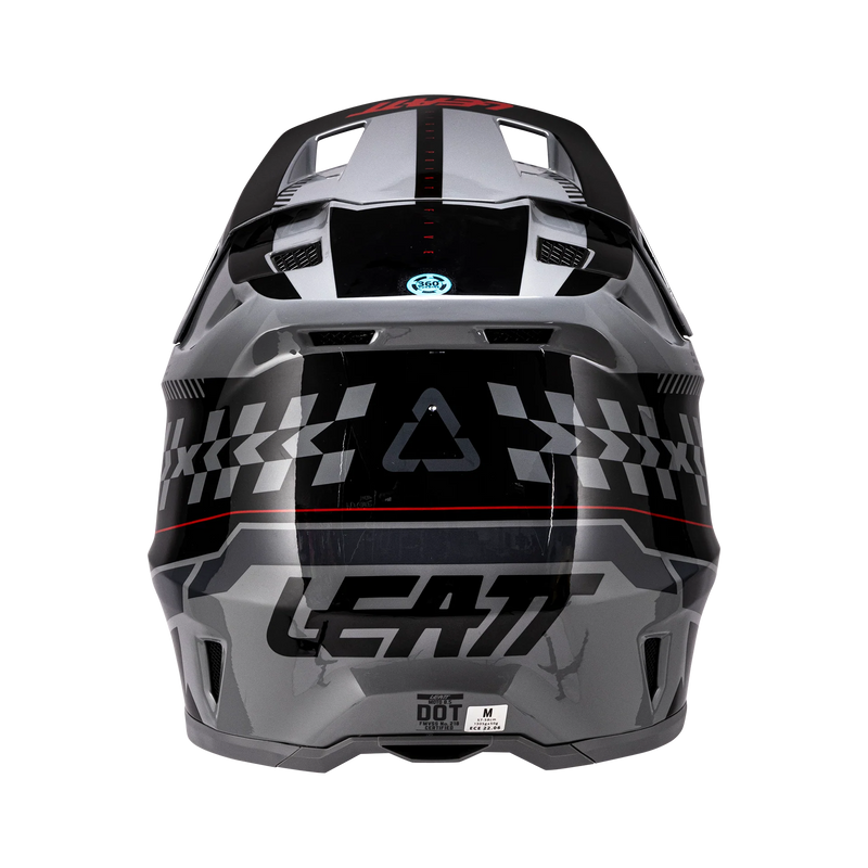 Leatt Moto 8.5 motorcycle helmet kit ECE 22.06 with Velocity 5.5 goggles Gray