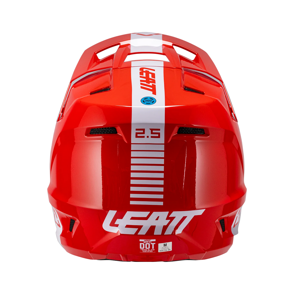 Leatt Moto 2.5 Motorradhelm ECE 22.06 2.5 Rot