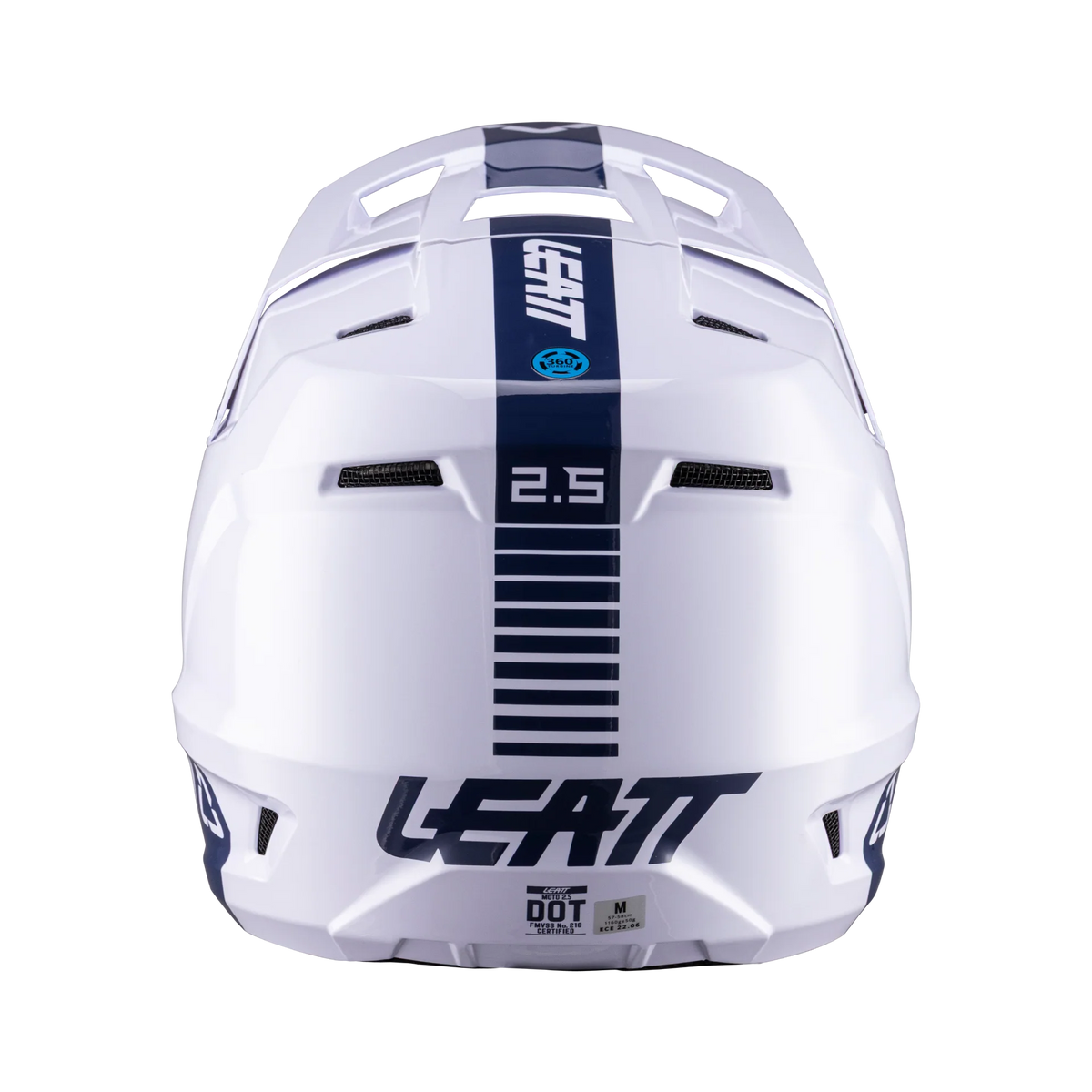 Leatt Moto 2.5 motorcycle helmet ECE 22.06 White