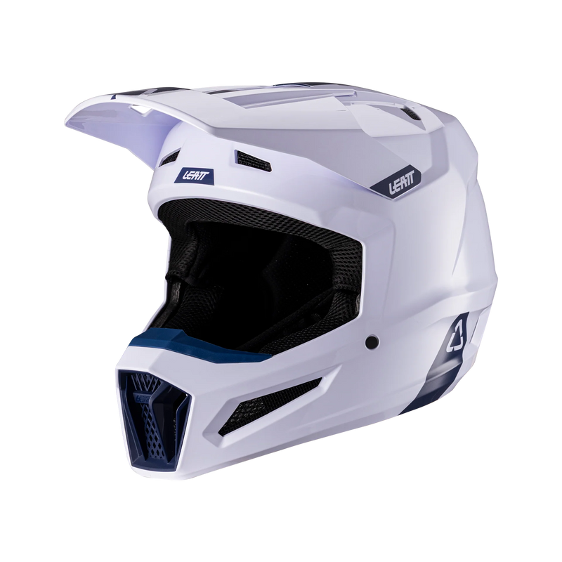 Leatt Moto 2.5 motorcycle helmet ECE 22.06 White