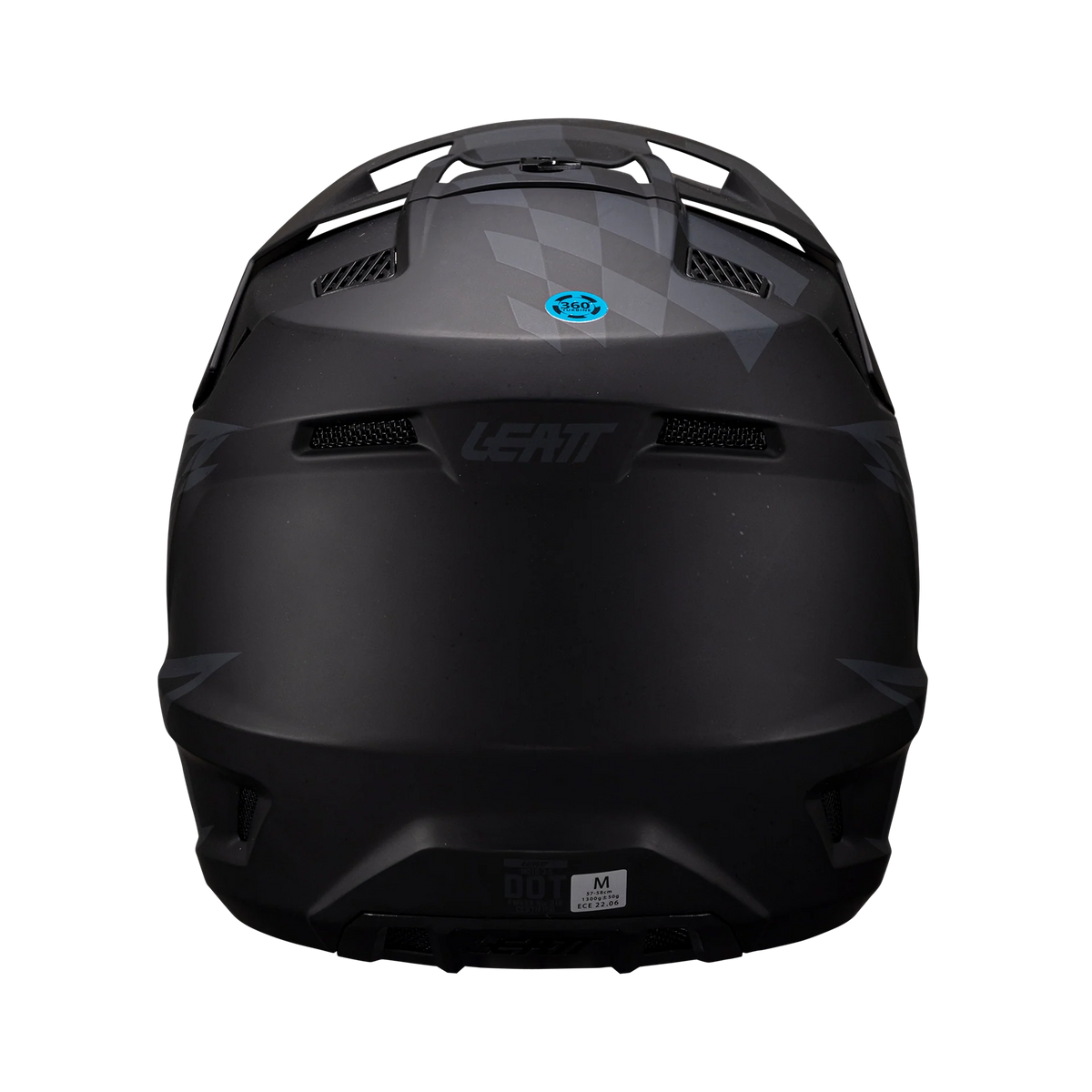 Leatt Moto 3.5 motorcycle helmet kit ECE 22.06 with Vizion 3.5 goggles Stealth Black/Gray