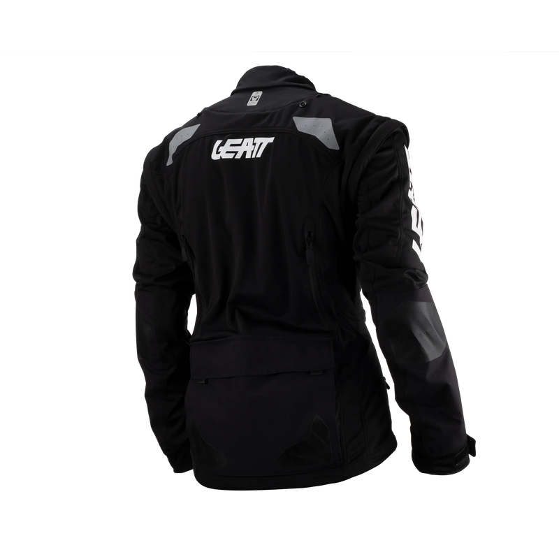 Leatt Moto 4.5 Lite Motorradjacke, wasserdicht (10.000 mm), leicht, schwarz