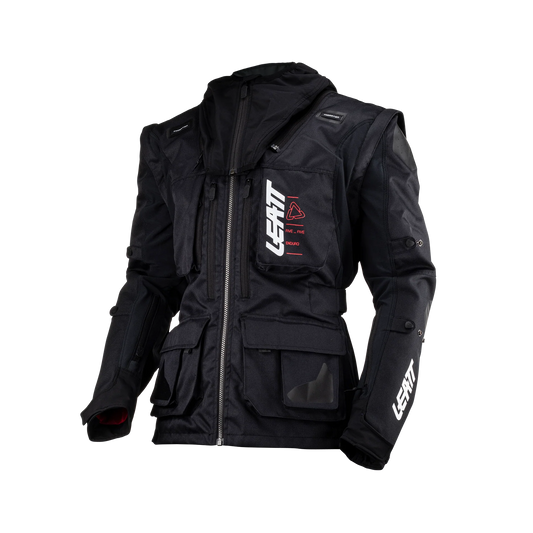Leatt Enduro 5.5 Motorradjacke, Offroad, leicht, mit Belüftung, schwarz