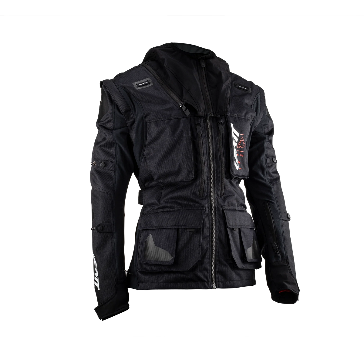 Leatt Enduro 5.5 Motorradjacke, Offroad, leicht, mit Belüftung, schwarz