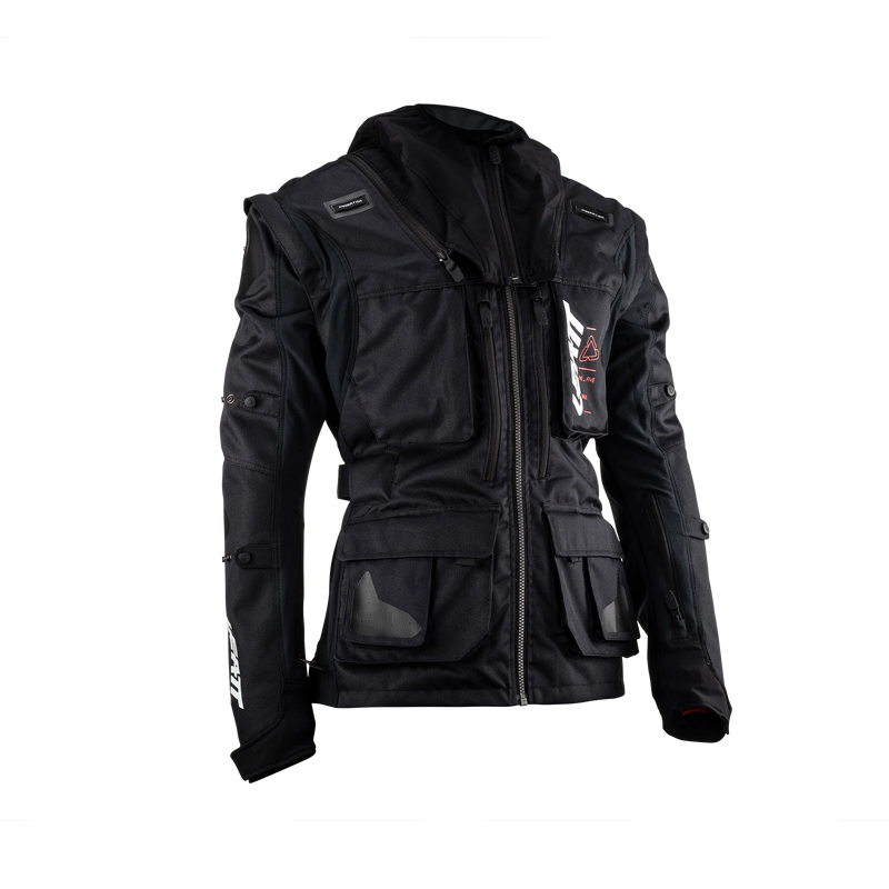 Leatt Enduro 5.5 Motorradjacke, Offroad, leicht, mit Belüftung, schwarz