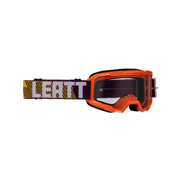Leatt Vizion 2.5s Junior Crossbril Oranje en transparant