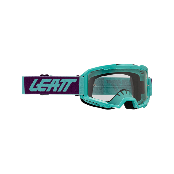 Leatt Vizion 2.5 Crossbril Aquablauw en transparant