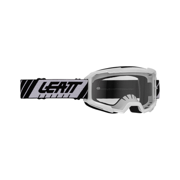 Leatt Vizion 2.5 Crossbril Wit en transparant, productfoto 2