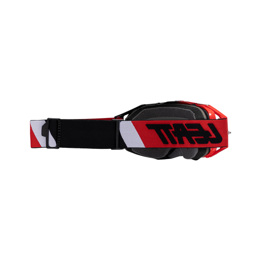 Leatt Velocity 6.5 Photochromatic Motocross Goggles Red – Adaptive MX & Enduro Goggle 28-80% VLT