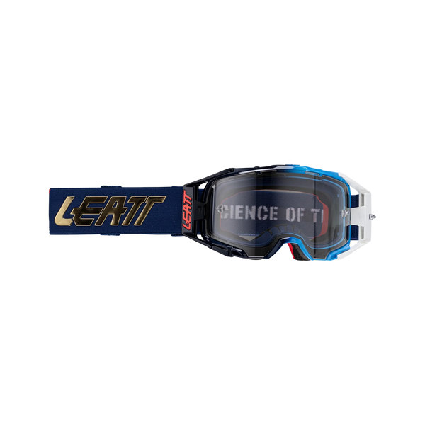 Leatt Velocity 6.5 Photochromic Crossbrille Royal Blue/Red – Adaptive MX & Enduro Goggle 37-87% VLT