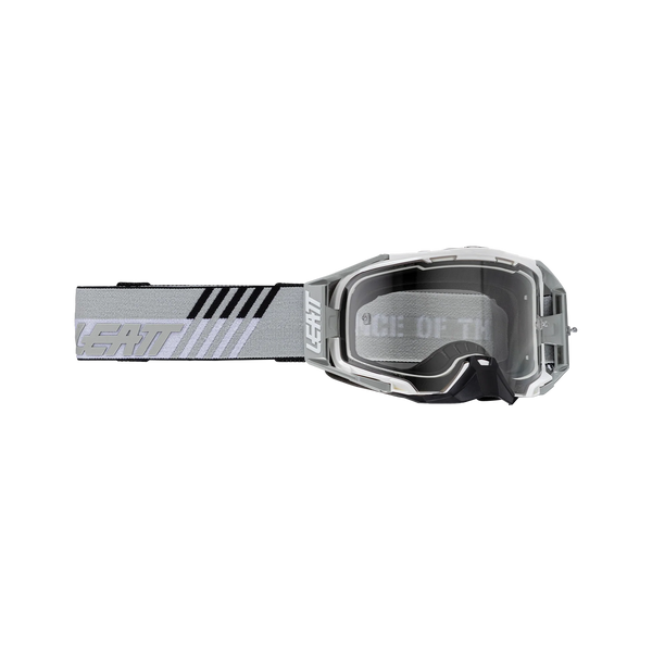 Leatt Velocity 6.5 Photochromic Crossbrille White/Clear Adaptive – Bulletproof MX & Enduro Goggle 37-87% VLT