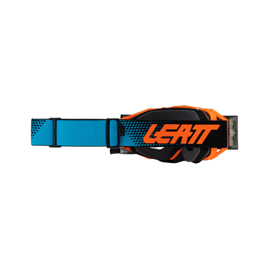 Leatt Velocity 6.5 Roll-Off Goggles Orange/Clear – Bulletproof MX & Enduro Goggle 83% VLT