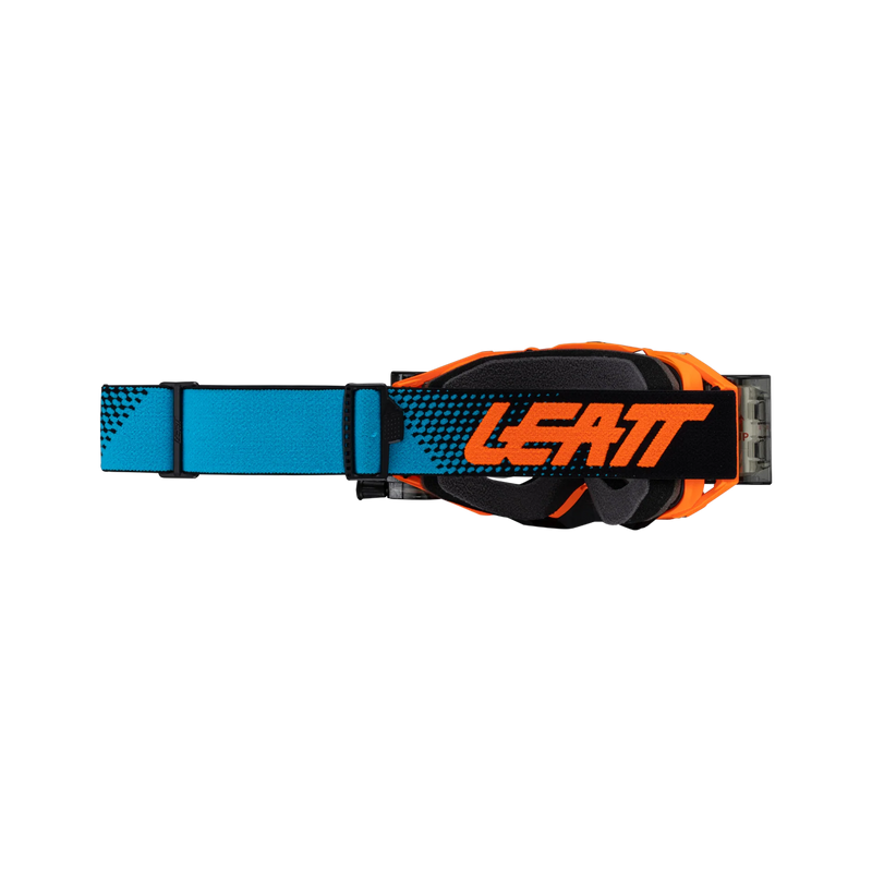 Leatt Velocity 6.5 Roll-Off Goggles Orange/Clear – Bulletproof MX & Enduro Goggle 83% VLT