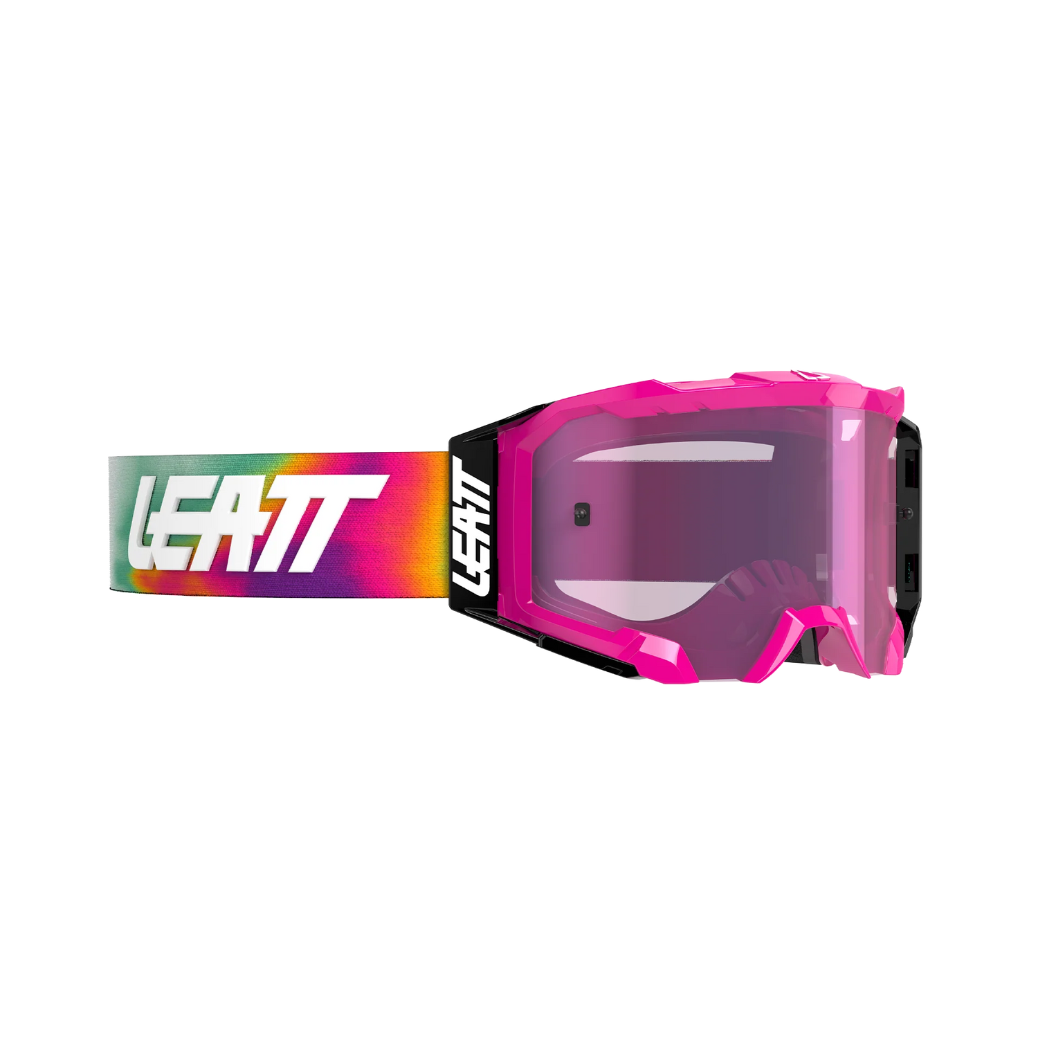 Leatt Velocity 5.5 Iriz Motocross Goggles Pinata Teal/Purple – Bulletproof MX & Enduro Goggle 78% VLT