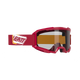 Leatt Vizion 2.5 Crossbril Rood en transparant, productfoto 1