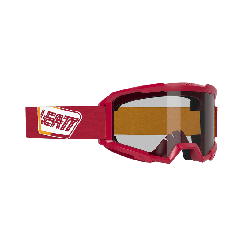 Leatt Vizion 2.5 Crossbril Rood en transparant, productfoto 1