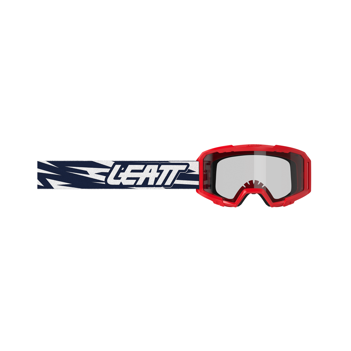 Leatt Vizion 2.5s Junior Crossbril Blauw en rood, productfoto 1