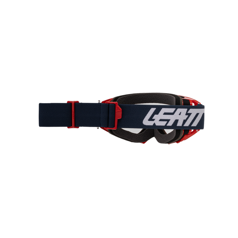 Leatt Vizion 3.5 Crossbril Rood en transparant, productfoto 1