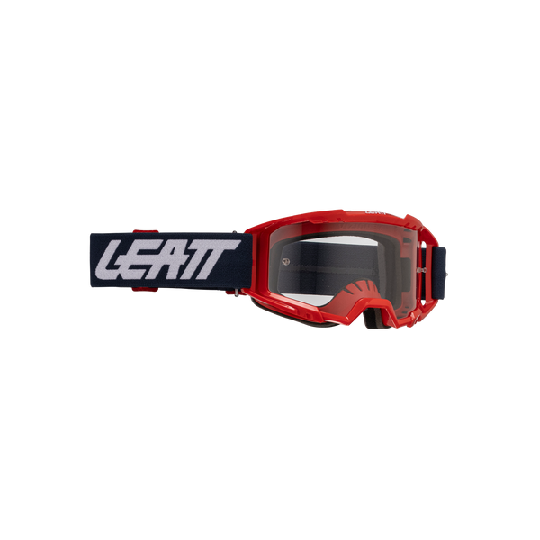 Leatt Vizion 3.5 Crossbril Rood en transparant