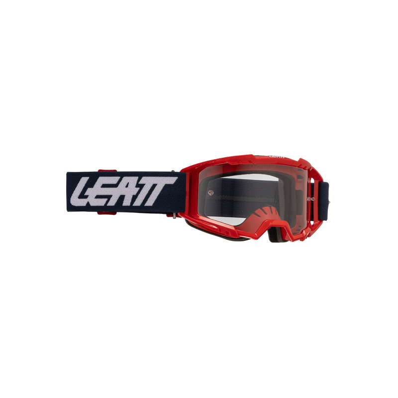 Leatt Vizion 3.5 Crossbril Rood en transparant, productfoto 2