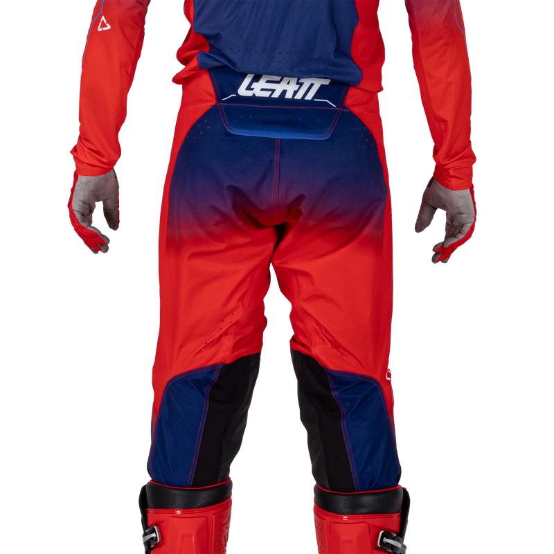 Leatt Moto 5.5 IKS Motorradhose, Motocross-Rennhose, leicht, Stretch, Königsblau/Rot