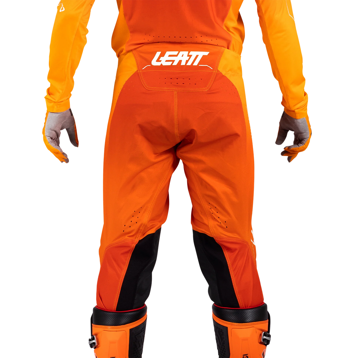 Leatt Moto 5.5 IKS motorcycle pants motocross race lightweight stretch Orange