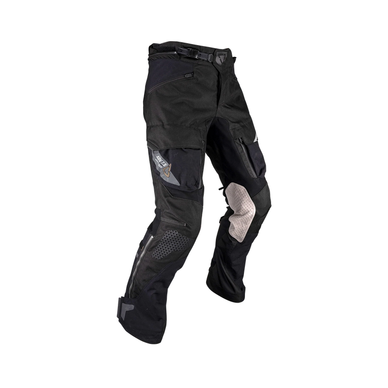 Leatt ADV MultiTour 7.5 Motorcycle Pants 30K Waterproof AA Level 2 Stealth Black/Gray